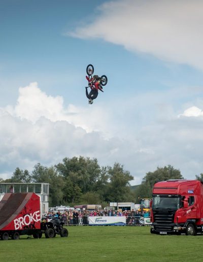 Usk Show Attractions Bike Stunt Show