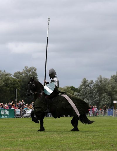 Usk Show Attractions Medieval Horse Show - Jousting