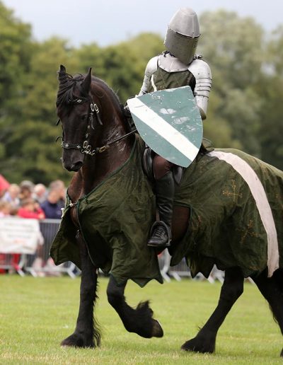 Usk Show Attractions Medieval Horse Show - Jousting