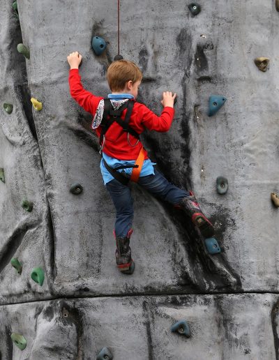 Usk Show Attractions Rock Climbing