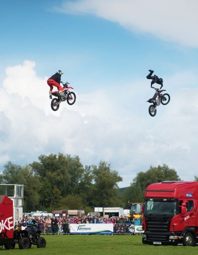 Usk Show Attractions Stunt Bikes
